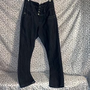 Ashley Stewart plus size denim high waisted jeans size 14w